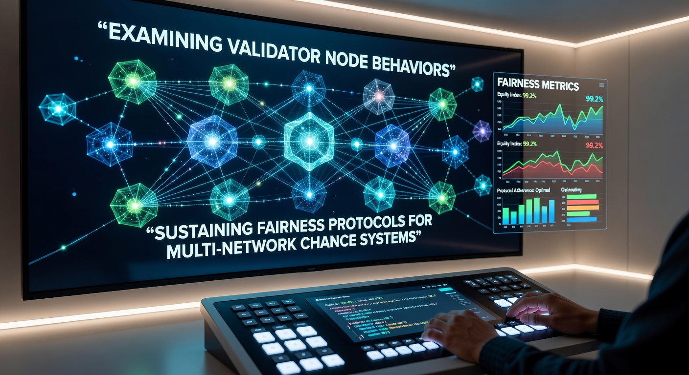 Validator-Knoten in dezentralen Netzwerken analysieren Fairness-Protokolle für Chancensysteme