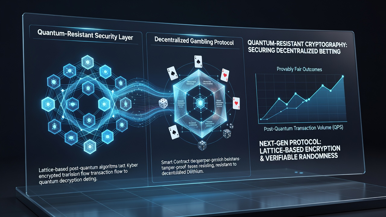 Sichere Implementierung quantenresistenter Verfahren in dezentralen Glücksspielnetzwerken