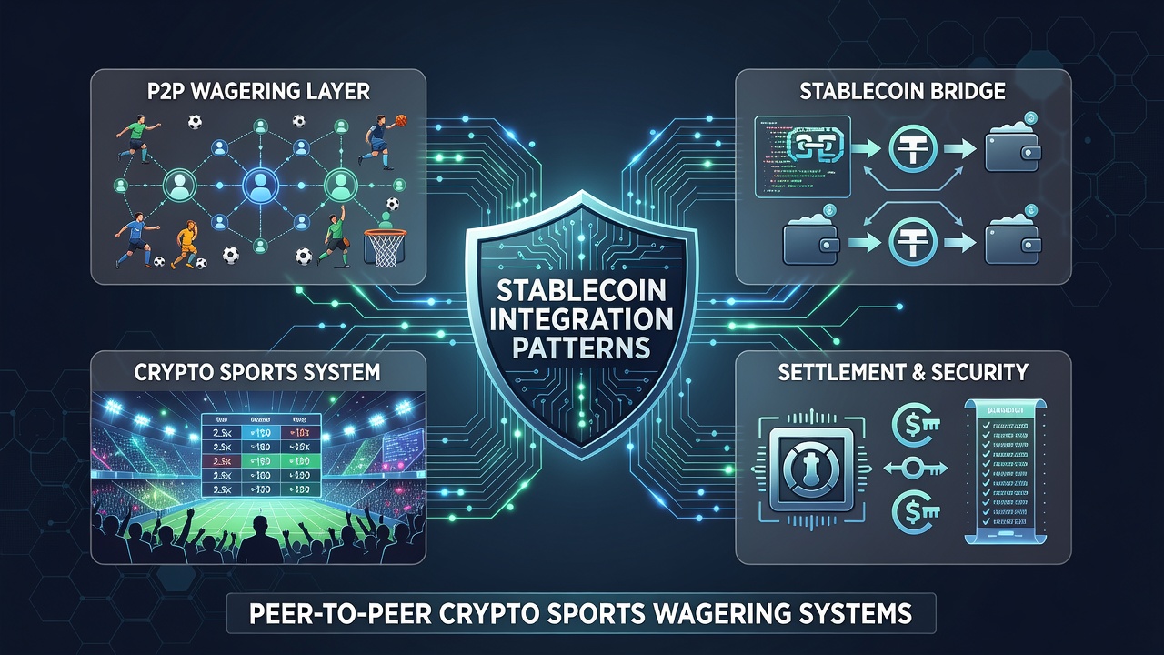 Stablecoin-Integration in dezentralen Sportwettsystemen mit Blockchain-Visualisierung